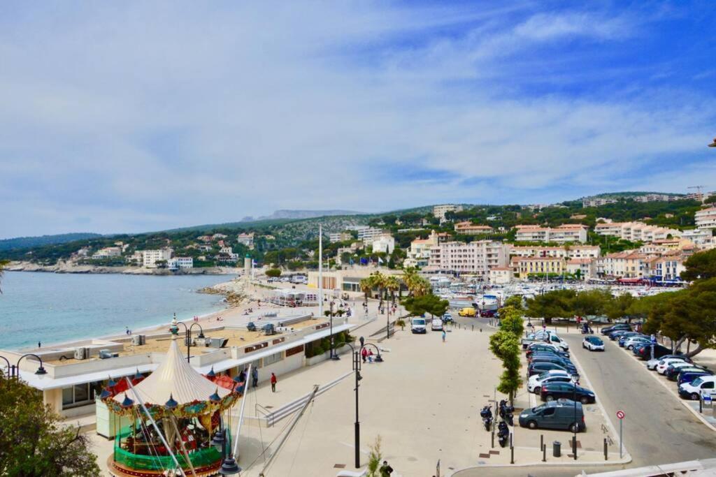 La Plage - Hyper Centre - Vue Port & Mer - Climatisation Cassis Exterior foto